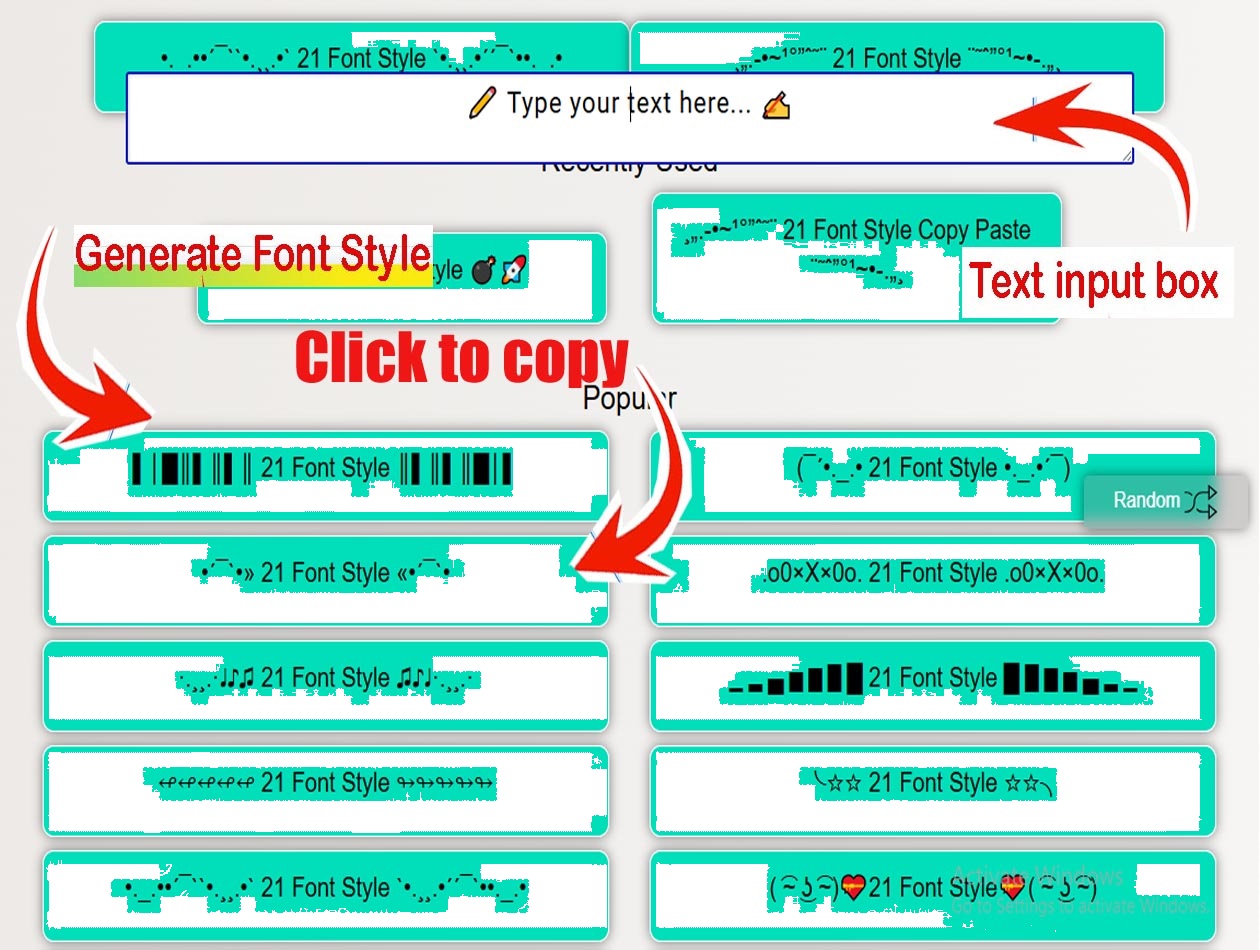 21fontsyle.com website featured image