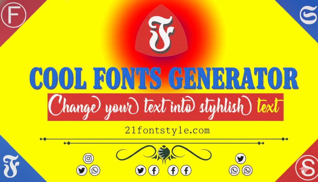 Cool Fonts Generator